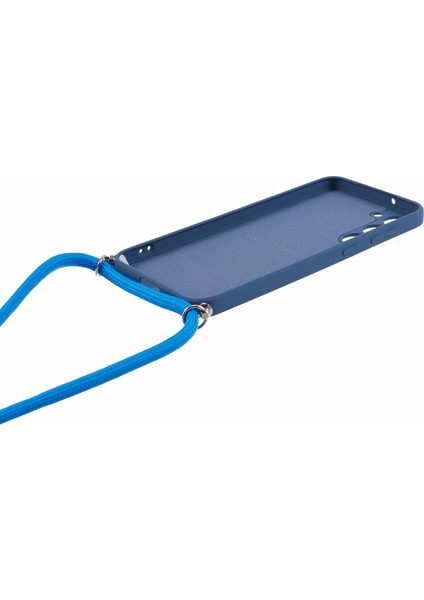 Samsung Galaxy S23 Tpu Kılıf Ka Telefon Kılıfı Uzun Askılı-Safir (Yurt Dışından) fırsatları