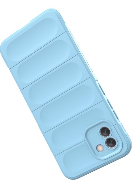 Samsung Galaxy A03 (164,2 x 75,9 x 9,1 Mm) Darbeye Dayanıklı Tpu Cep Telefonu Kılıfı Sağlam Arka Çizilmez Kaymaz Kılıf-Bebek Mavisi (Yurt Dışından) modelleri