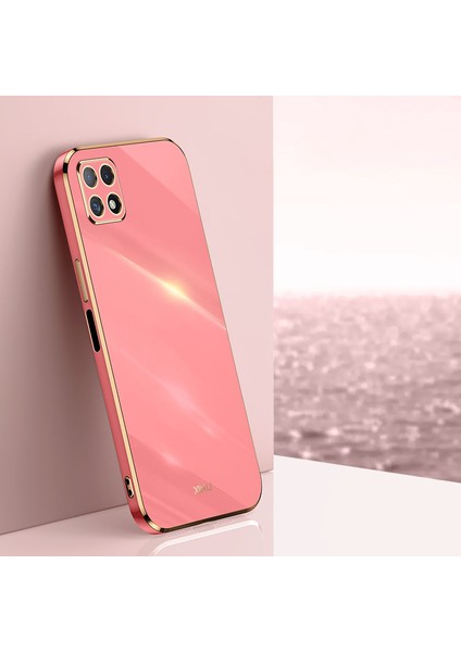 Xınlı Telefon Kılıfı Samsung Galaxy A22 5g (Ab Sürümü), Elektrokaplama Altın Kenar Darbeye Dayanıklı Tpu Koruyucu Kılıf-Kırmızı (Yurt Dışından) fiyatları