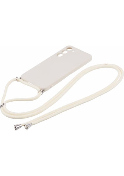 Samsung Galaxy S23 Tpu Kılıf Ka Telefon Kılıfı Uzun Askılı-Beyaz (Yurt Dışından) fiyatları