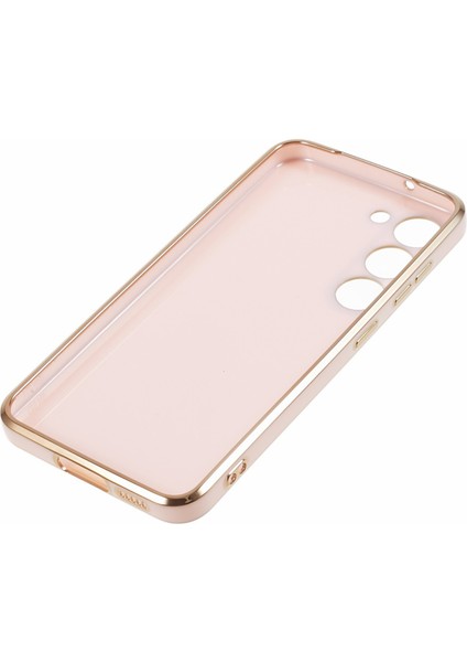 Darbeye Dayanıklı Tpu Telefon Kılıfı Samsung Galaxy S22 5g Galvanik 6d Parlak Telefon Kılıfı-Pembe (Yurt Dışından) fırsatları