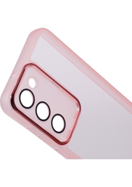 Dksm Serisi Samsung Galaxy S22+5G Kılıf Elektrokaplama Kamera Çerçevesi Tpu Telefon Kılıfı-Şeffaf Pembe (Yurt Dışından) indirimleri