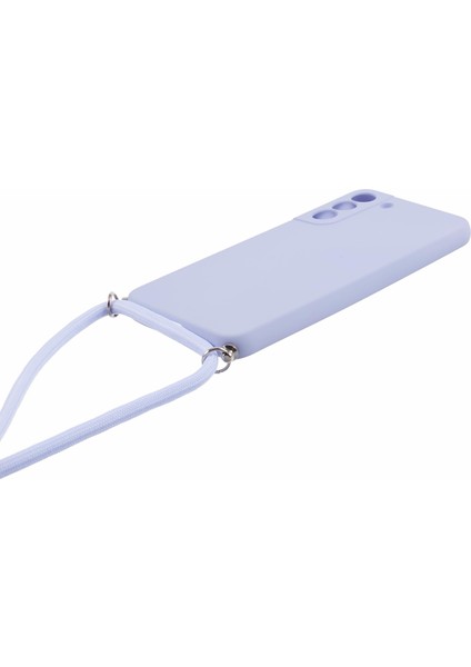 Samsung Galaxy S21+5G Kılıf Tpu Cep Telefonu Kılıfı Uzun Askılı-Açık Mor (Yurt Dışından) modelleri