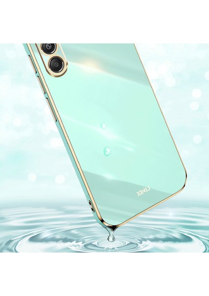 Xınlı Samsung Galaxy S23 Fe Elektrokaplama Altın Kenar Tpu Telefon Kılıfı Düşmeye Dayanıklı Kapak-Kırmızı (Yurt Dışından) fırsatları