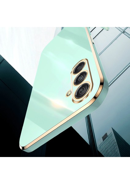 Xınlı Samsung Galaxy S23 Fe Elektrokaplama Altın Kenar Tpu Telefon Kılıfı Düşmeye Dayanıklı Kapak-Kırmızı (Yurt Dışından) indirimleri