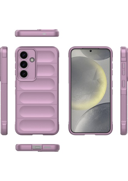 Samsung Galaxy S25 Kılıf Düşmeye Karşı Yumuşak Tpu Sağlam Telefon Arka Kapağı-Açık Mor (Yurt Dışından) fırsatları