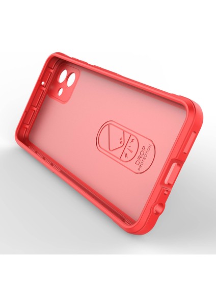 Samsung Galaxy A04 4g (164,4 x 76,3 x 9,1 Mm) Esnek Tpu Cep Telefonu Arka Kapağı Düşme Önleyici Telefon Koruyucu Kılıf-Kırmızı (Yurt Dışından) modelleri