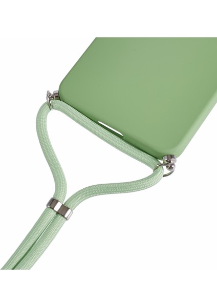 Samsung Galaxy S25 Çapraz Askılı Kılıf Esnek Tpu Fiber Astarlı Darbeye Dayanıklı Telefon Kılıfı-Matcha Yeşili (Yurt Dışından) fırsatları