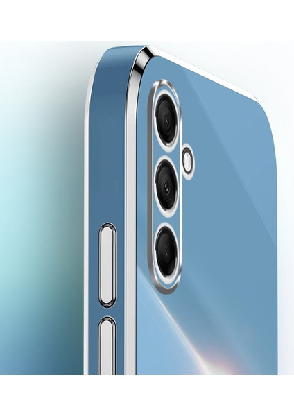 Xınlı Samsung Galaxy M15 5G/F15 5g Kılıf Tpu Koruyucu Galvanik Telefon Kılıfı-Kırmızı (Yurt Dışından) fırsatları