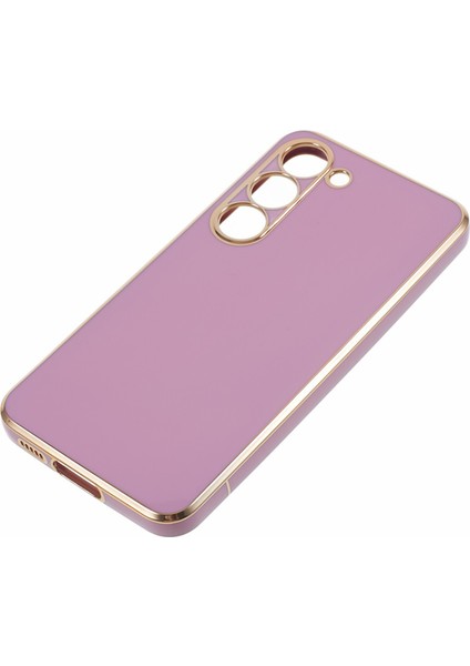 Samsung Galaxy S22 5g Için Darbeye Dayanıklı Tpu Telefon Kılıfı Elektrokaplama 6d Parlak Telefon Kılıfı-Mor (Yurt Dışından) fırsatları