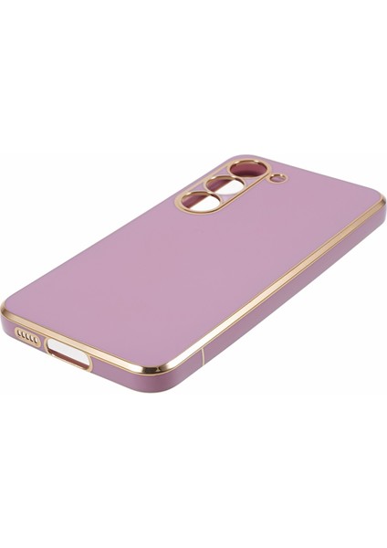 Samsung Galaxy S22 5g Için Darbeye Dayanıklı Tpu Telefon Kılıfı Elektrokaplama 6d Parlak Telefon Kılıfı-Mor (Yurt Dışından) indirimleri