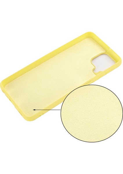 Yumuşak Silikon Cep Telefonu Arka Kılıf Kapak Kabuğu ve Kordon Samsung Galaxy A22 4g (Ab Sürümü)-Sarı (Yurt Dışından) fırsatları