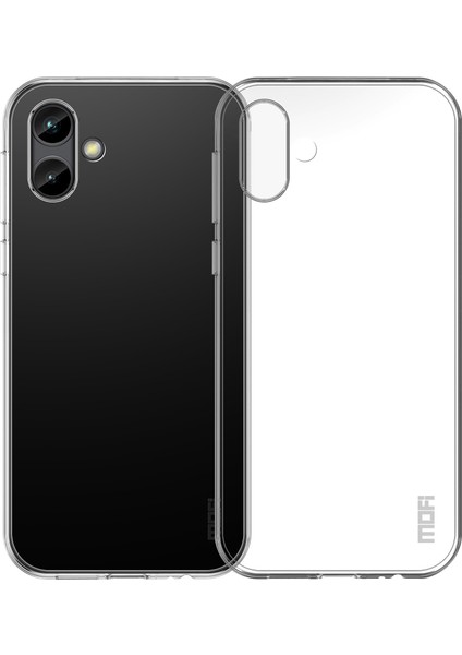 Mofı Samsung Galaxy A04 4g (164,4 x 76,3 x 9,1 Mm) Şok Emici Koruyucu Telefon Kılıfı, Şeffaf Kristal Tpu Kabuk Kılıf (Yurt Dışından)