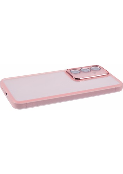 Dksm Serisi Samsung Galaxy A24 4g (162,1 x 77,6 x 8,3 Mm) Kılıf Elektrokaplama Kamera Çerçevesi Tpu Telefon Kılıfı-Şeffaf Pembe (Yurt Dışından) fırsatları