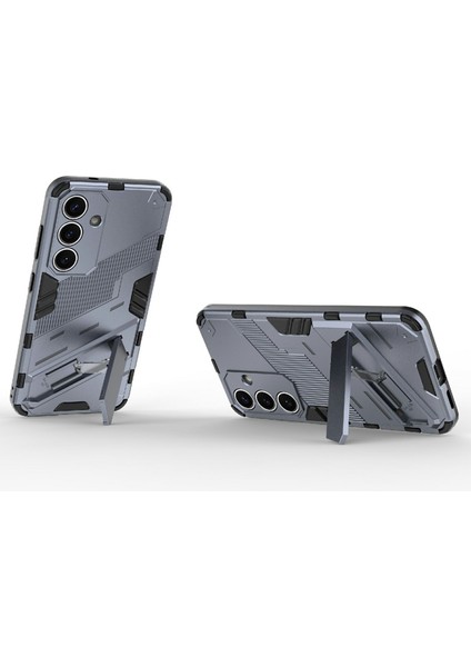 Samsung Galaxy A56 5g Kılıf Pc+Tpu Darbeye Dayanıklı Telefon Kılıfı Kickstand Ile-Gri (Yurt Dışından) fiyatları