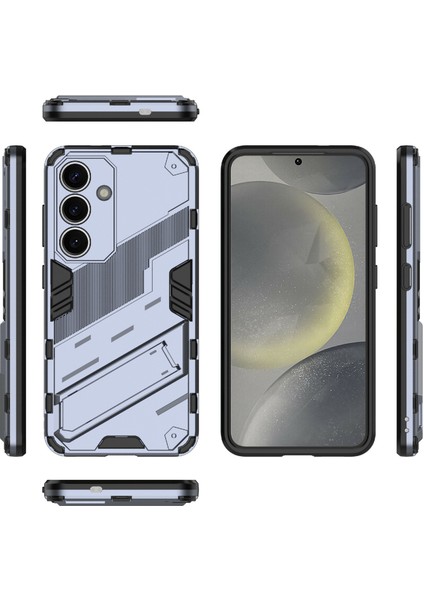 Samsung Galaxy A56 5g Kılıf Pc+Tpu Darbeye Dayanıklı Telefon Kılıfı Kickstand Ile-Gri (Yurt Dışından) fırsatları