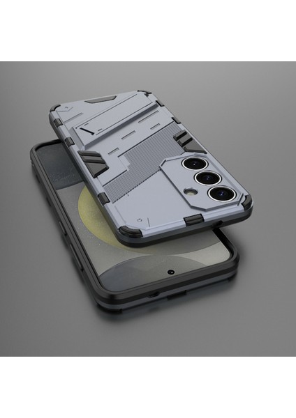 Samsung Galaxy A56 5g Kılıf Pc+Tpu Darbeye Dayanıklı Telefon Kılıfı Kickstand Ile-Gri (Yurt Dışından) indirimleri
