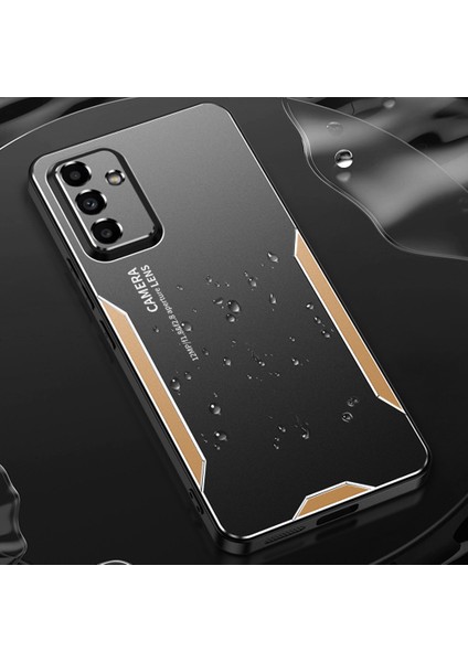 Samsung Galaxy A55 5g Kılıf Alüminyum Alaşım + Tpu + Pc Koruyucu Telefon Kılıfı - Altın (Yurt Dışından) fırsatları