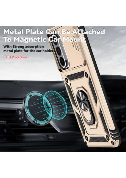 Samsung Galaxy A36 5G/A56 5g Kılıf Pc+Tpu Telefon Kılıfı Lens Korumalı Destekli-Altın (Yurt Dışından) indirimleri