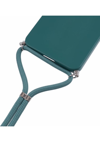 Samsung Galaxy S25 Çapraz Askılı Kılıf Esnek Tpu Fiber Astarlı Darbeye Dayanıklı Telefon Kılıfı-Ordu Yeşili (Yurt Dışından) fırsatları