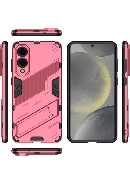 Samsung Galaxy S25 Edge Kılıf Pc+Tpu Darbeye Dayanıklı Telefon Kılıfı Kickstand Ile-Gül (Yurt Dışından) fırsatları