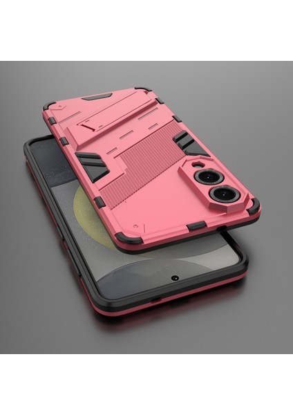 Samsung Galaxy S25 Edge Kılıf Pc+Tpu Darbeye Dayanıklı Telefon Kılıfı Kickstand Ile-Gül (Yurt Dışından) indirimleri