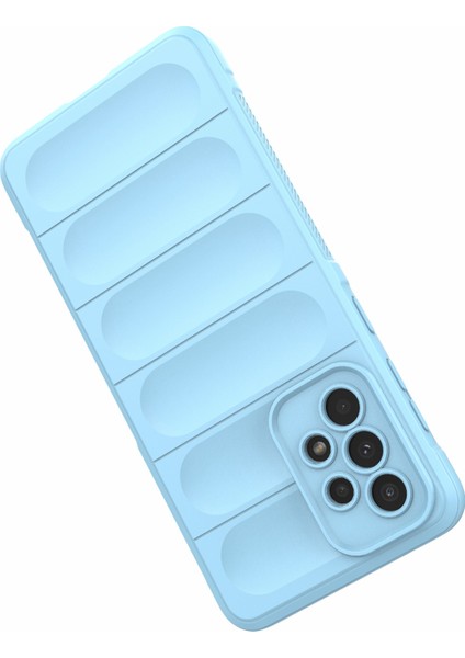 Samsung Galaxy A73 5g Için Cep Telefonu Kılıfı Çantası,düşmeye Dayanıklı Tpu Sağlam Arka Telefon Kılıfı-Bebek Mavisi (Yurt Dışından) fırsatları