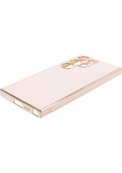 Samsung Galaxy S25 Ultra Kılıf Tpu Slim Fit Darbeye Dayanıklı Telefon Kılıfı 6d Elektrokaplama-Pembe (Yurt Dışından) fırsatları