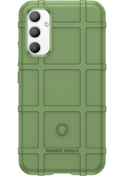 Samsung Galaxy A34 5g Için Telefon Kılıfı, Sağlam Kare Izgara Doku Darbeye Dayanıklı Yumuşak Tpu Arka Kapak-Yeşil (Yurt Dışından) fiyatları