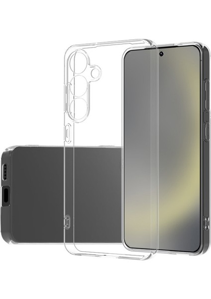 Samsung Galaxy S25+ Kılıf Ultra Ince Esnek Tpu Şeffaf Telefon Kılıfı (Yurt Dışından)