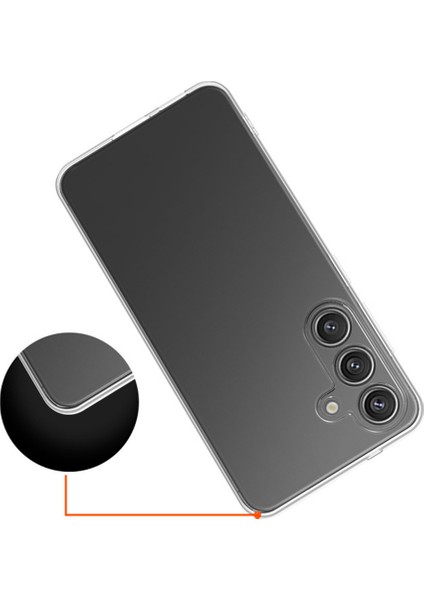 Samsung Galaxy S25+ Kılıf Ultra Ince Esnek Tpu Şeffaf Telefon Kılıfı (Yurt Dışından) fırsatları