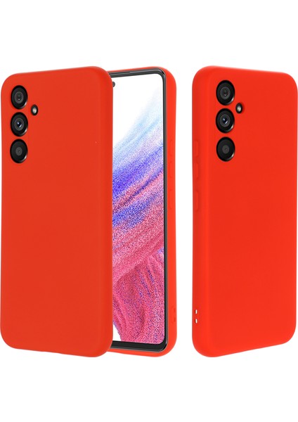 Samsung Galaxy A54 5g Çizilmez Sıvı Silikon Telefon Kılıfı Koruyucu Kılıf Askılı-Kırmızı (Yurt Dışından) fiyatları
