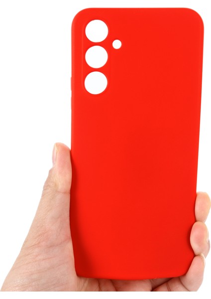 Samsung Galaxy A54 5g Çizilmez Sıvı Silikon Telefon Kılıfı Koruyucu Kılıf Askılı-Kırmızı (Yurt Dışından) indirimleri