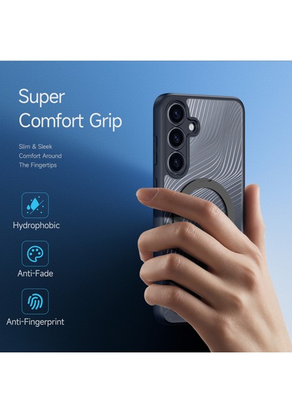 Samsung Galaxy S25 Kılıfı Dux Ducıs Aimo Serisi Magsafe Tpu+Pc Kickstand Telefon Kılıfı (Reach Sertifikası) ile Uyumlu - Siyah (Yurt Dışından) indirimleri
