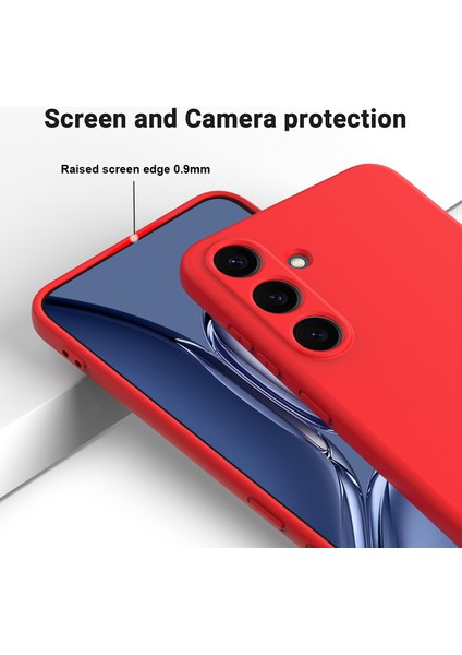 Samsung Galaxy S25+KILIF Sıvı Silikon Çizilmez Telefon Kılıfı El Askılı-Kırmızı (Yurt Dışından) modelleri