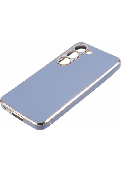 Samsung Galaxy S22 5g Için Darbeye Dayanıklı Tpu Telefon Kılıfı Elektrokaplama 6d Parlak Telefon Kılıfı-Mavi (Yurt Dışından) fırsatları