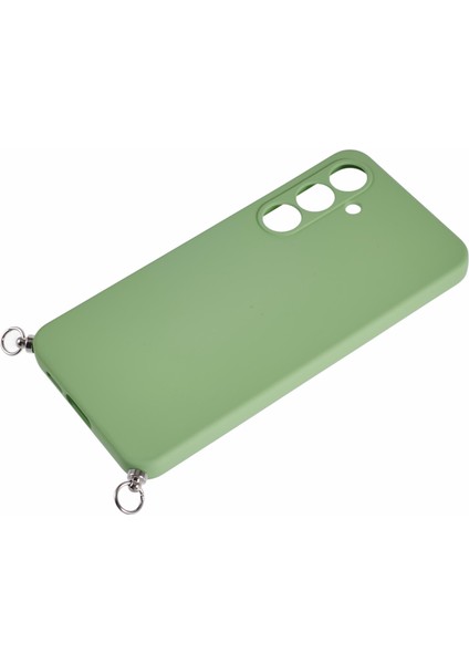 Samsung Galaxy A56 5g Kılıf Esnek Tpu Fiber Astar Darbeye Dayanıklı Çapraz Askılı Telefon Kılıfı-Matcha Yeşili (Yurt Dışından) fırsatları