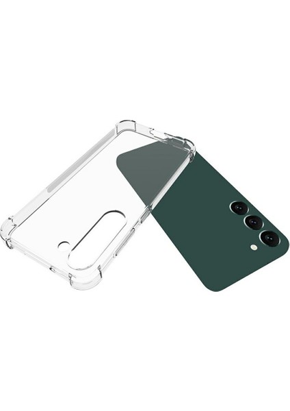 Samsung Galaxy S23+KAYMAZ Kristal Şeffaf Telefon Kılıfı Kalınlaştırılmış Köşe Darbeye Dayanıklı Tpu Kapak (Yurt Dışından) modelleri