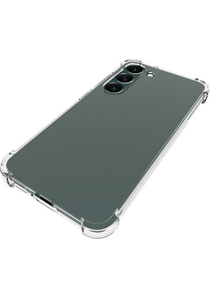 Samsung Galaxy S23+KAYMAZ Kristal Şeffaf Telefon Kılıfı Kalınlaştırılmış Köşe Darbeye Dayanıklı Tpu Kapak (Yurt Dışından) fırsatları