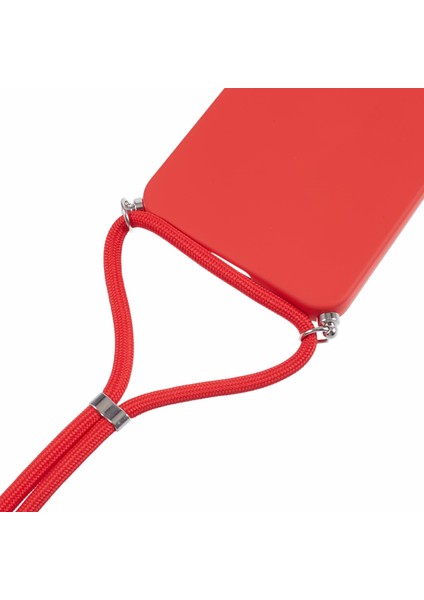 Samsung Galaxy A56 5g Kılıf Esnek Tpu Fiber Astar Darbeye Dayanıklı Çapraz Askılı Telefon Kılıfı-Kırmızı (Yurt Dışından) modelleri