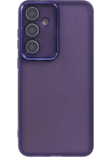 Dksm Serisi Samsung Galaxy S23 Fe Kılıf Elektrokaplama Kamera Çerçeve Tpu Telefon Kılıfı-Şeffaf Mor (Yurt Dışından) fiyatları