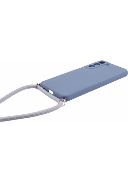 Samsung Galaxy S21+5G Kılıf Tpu Cep Telefonu Kılıfı Uzun Askılı-Lavanta Gri (Yurt Dışından) modelleri