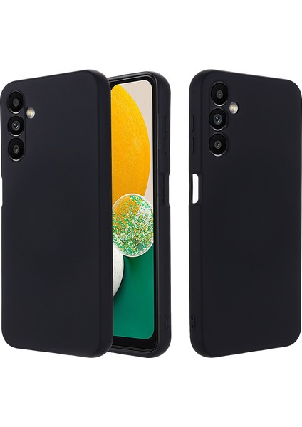 Samsung Galaxy M54 5G/F54 5g Sıvı Silikon Arka Kapak Yumuşak Astarlı Düşmeye Dayanıklı Cep Telefonu Kılıfı-Siyah (Yurt Dışından) indirimleri
