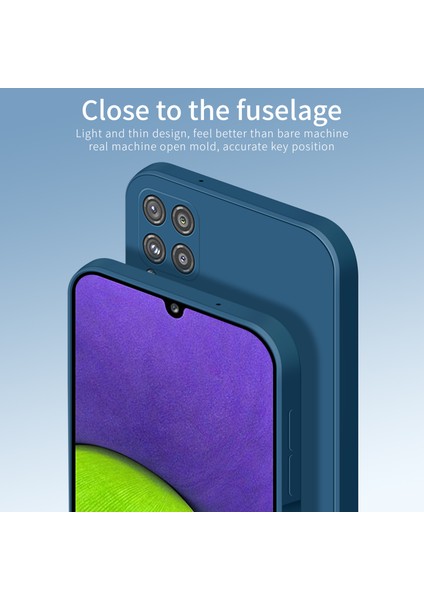 Samsung Galaxy A22 4g (Ab Sürümü) Için Hassas Kesikli Yumuşak Silikon Darbeye Dayanıklı Telefon Kılıfı - Siyah (Yurt Dışından) fırsatları