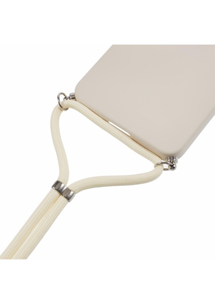 Samsung Galaxy A56 5g Kılıf Esnek Tpu Fiber Astar Darbeye Dayanıklı Çapraz Askılı Telefon Kılıfı-Beyaz (Yurt Dışından) modelleri