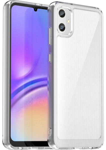 Samsung Galaxy A05 4g Kılıf Çizilmez Tpu+Akrilik Telefon Kılıfı-Şeffaf (Yurt Dışından)