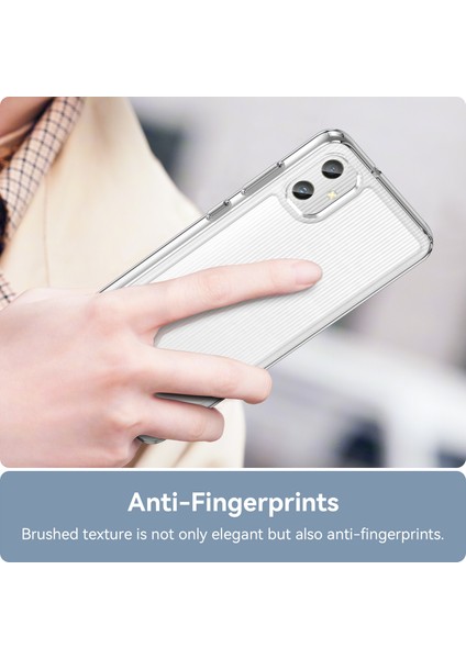 Samsung Galaxy A05 4g Kılıf Çizilmez Tpu+Akrilik Telefon Kılıfı-Şeffaf (Yurt Dışından) fırsatları