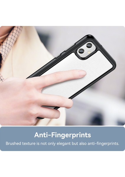 Samsung Galaxy A05 4g Kılıf Çizilmez Tpu+Akrilik Telefon Kılıfı-Siyah (Yurt Dışından) fırsatları