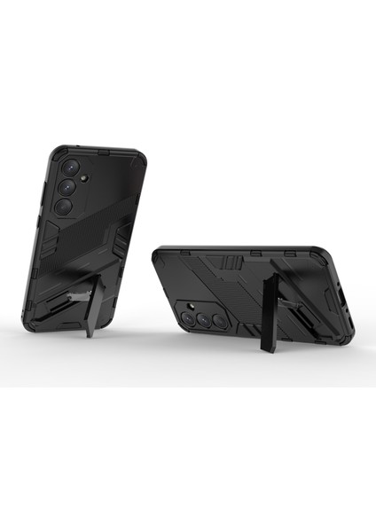 Samsung Galaxy A35 5g Kılıf Slim-Fit Tpu+Pc Telefon Kılıfı Görünmez Ayaklı-Siyah (Yurt Dışından) modelleri