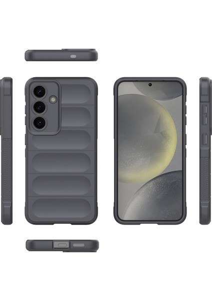 Samsung Galaxy S25 Kılıf Düşmeye Karşı Yumuşak Tpu Sağlam Telefon Arka Kapağı-Koyu Gri (Yurt Dışından) fırsatları